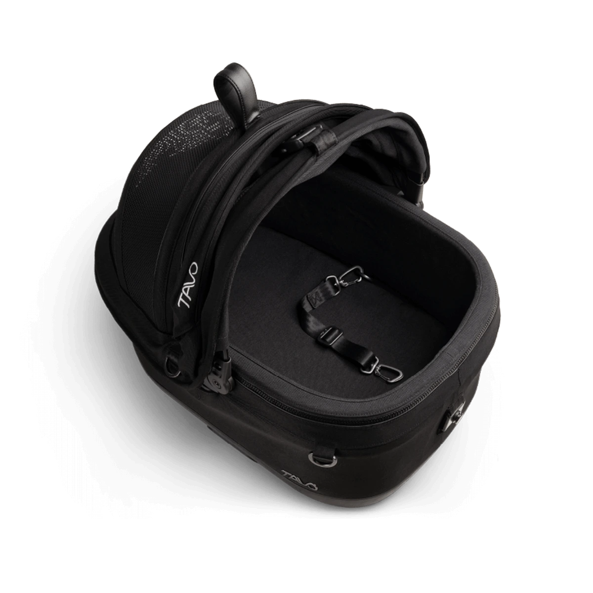 Tavo MAEVE ISO6X ONYX Sort - Crashtestet ISOFIX-autostol til kæledyr